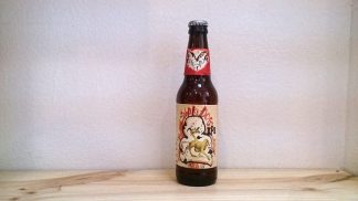Botella de Cerveza Snake Dog IPA de Flying Dog Brewery