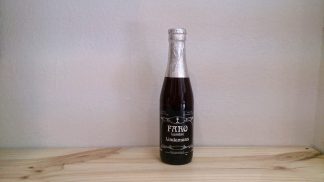 Botella de Cerveza lámbica Lindemans Faro