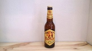 Botella de Cerveza de miel Barbãr