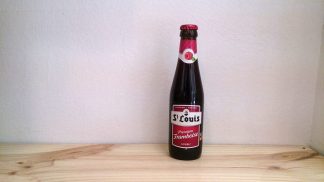 Botella de Cerveza lámbica St. Louis Framboise de Frambuesa