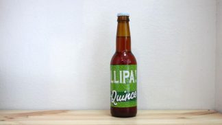 Botella de Cerveza La Quince Llipa