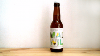 Botella de Cerveza madrileña colaboración Mad Brewing / La Quince Mad & Wild Serie 01: Kaffir Wit