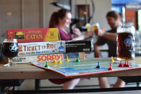 Juegos de mesa y birra