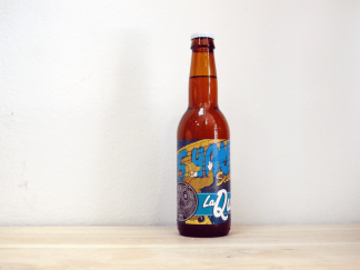 Botella de Cerveza madrileña La Quince 15 Hours Galaxy Session IPA