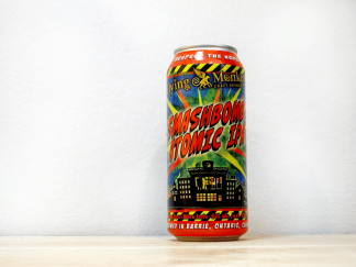 Cerveza canadiense Smashbomb Atomic ipa lata 50 cl