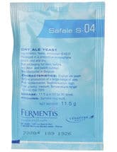 Sobre de Levadura safale 04 11,5 g para elaborar cerveza casera