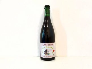 Botella de cerveza Cantillon Rosé de Gambrinus
