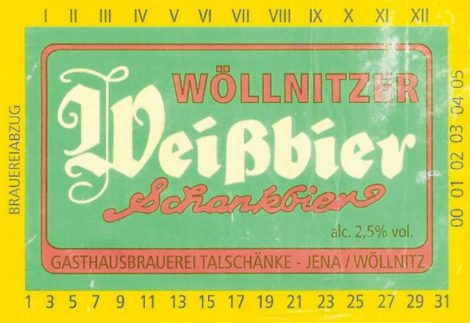 Cerveza Wöllnitzer Weissbier