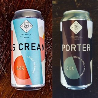 Oso Brew Co Citrus Cream Ale 6 uds + Porter 6 uds