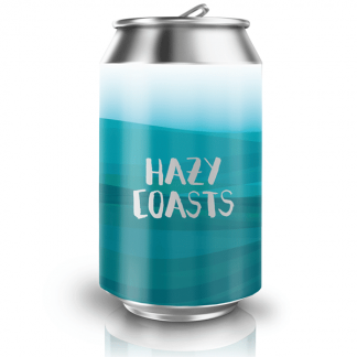 Lata de cerveza Hazy Coast 33 cl