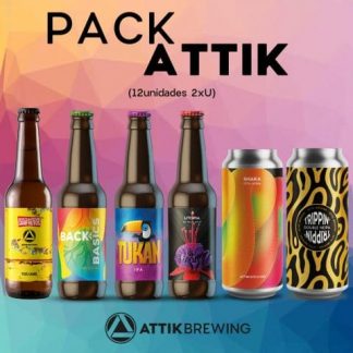 Pack de cervezas Attik Descubrimiento