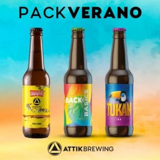 Pack de cervezas Attik Brewing Verano
