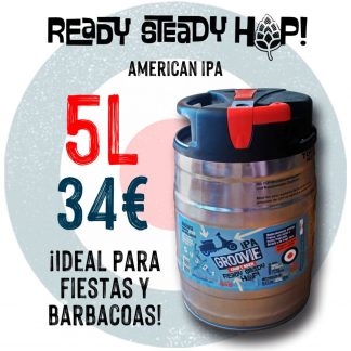 Barril 5L - IPA - Groovie Ready Steady Hop