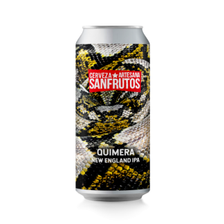 Lata de Cerveza Sanfrutos Quimera New England IPA 6,3%