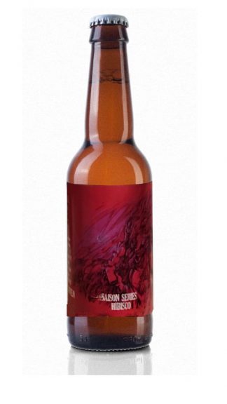 cerveza bailandera saison series hibisco